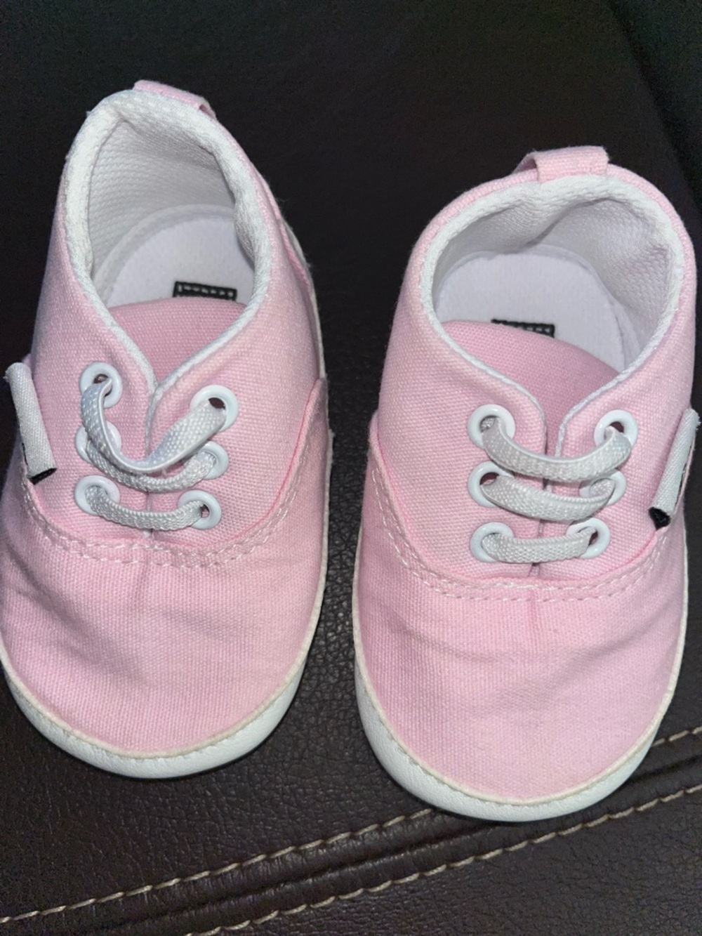 Pink Kids Canvas Sneakers